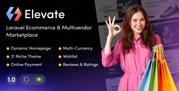 Elevate - Laravel Ecommerce & Multivendor Marketplace