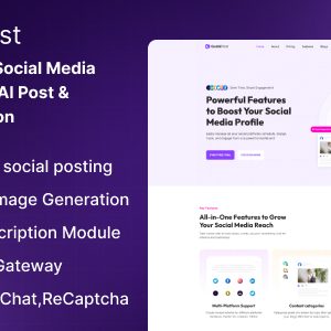 QuickPost - Multi-platform Social Media Scheduler with AI Post & Image Generation
