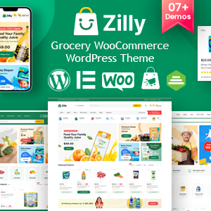 Zilly - Grocery Store WooCommerce WordPress Theme